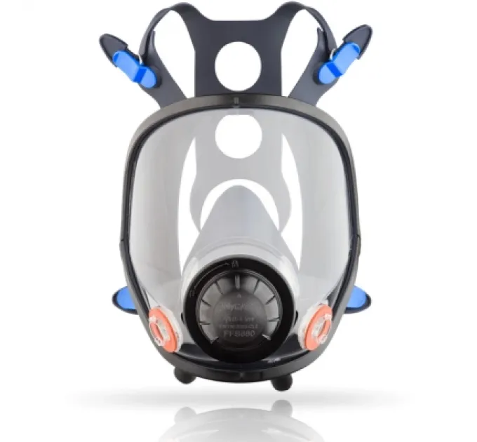 Респіратор GTM маска повнолицьова середній розмір M, без фільтрів (FFS680M)