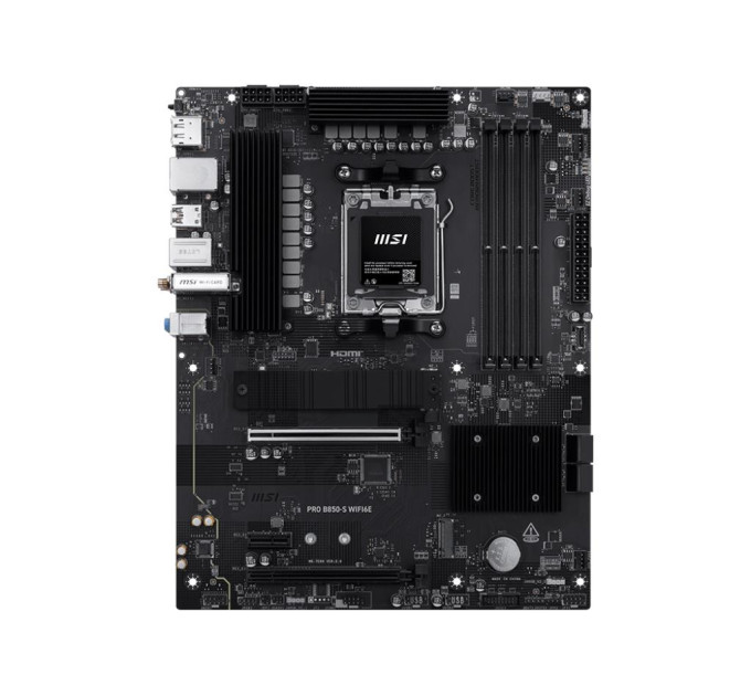 MSI Материнська плата AMD B850 SAM5 MATX PRO B850-S WIFI6E MSI