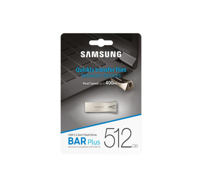 Samsung Флеш-пам'ять (накопичувач USB) USB3.2 512GB MUF-512BE3/APC SAMSUNG