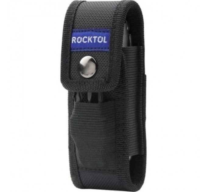 Мультитул Rocktol 22-в-1 з нейлоновим чохлом, кресалом, свистком та бітами (SK04)