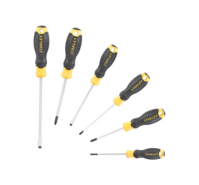 Набір викруток Stanley CushionGrip, 6 шт (STHT16172-0)