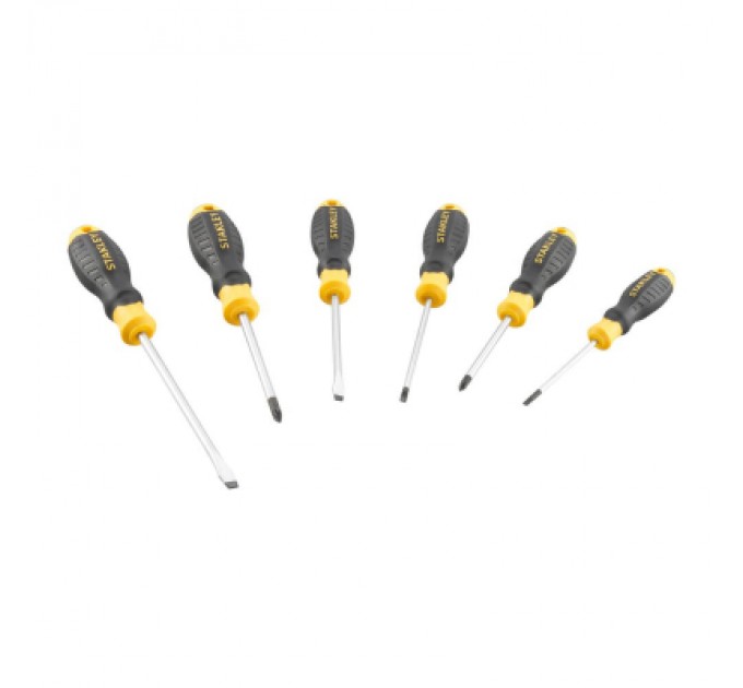 Набір викруток Stanley CushionGrip, 6 шт (STHT16172-0)