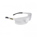 Захисні окуляри Stanley прозорі, полікарбонатні, з м'якими гумовими наконечниками на дужках (SY120-1D)