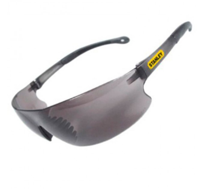 Захисні окуляри Stanley тоновані, полікарбонатні, з м'якими гумовими наконечниками на дужках (SY120-2D)