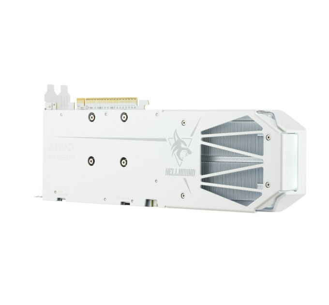 PowerColor Відеокарта AMD Radeon RX 9060 XT 16GB GDDR6 Hellhound Spectral White PowerColor (RX9060XT 16G-L/OC/WHITE)