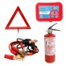 Набір техдопомоги Poputchik з вогнегасником ВП-1 "ВОЛЬТ" (ВП-1+Знак+Аптечка+Дроти) (33-032-IS)