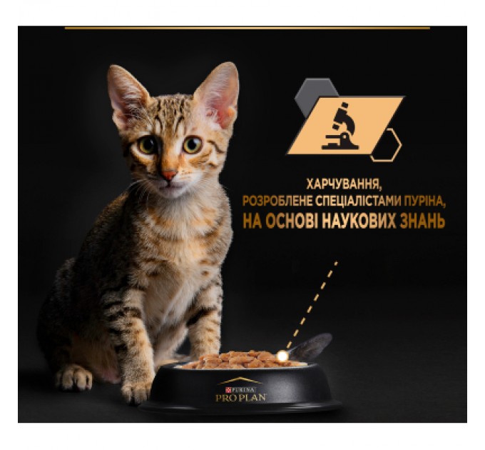 Вологий корм для кішок Purina Pro Plan Kitten Healthy Start Для кошенят З індичкою 10 х 85 г (7613034767646)