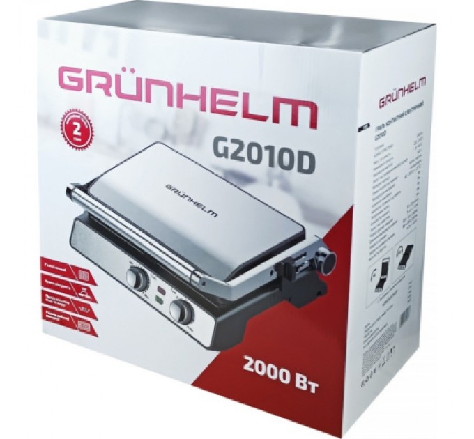 Електрогриль Grunhelm G2010D