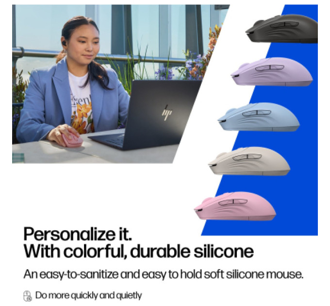HP Мишка HP 400 Quiet Wireless/Bluetooth Maple (AZ7B6AA)