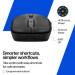 HP Мишка HP 700 Rechargeable Wireless/Bluetooth Black (AZ7B0AA)