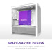 NZXT Корпус NZXT H3 Flow All White (CC-H31FW-01)