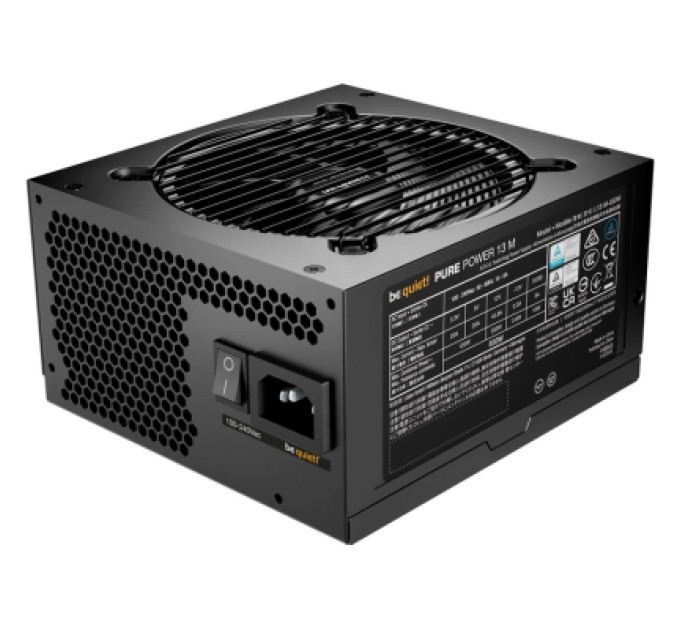 Be quiet! Блок живлення Be quiet! 550W PURE POWER 13 M (BP024EU)
