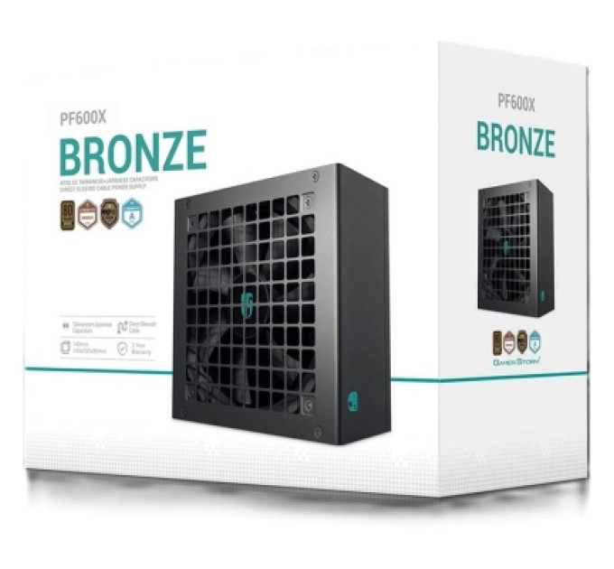 GamerStorm Блок живлення Deepcool 600W (PF600X)