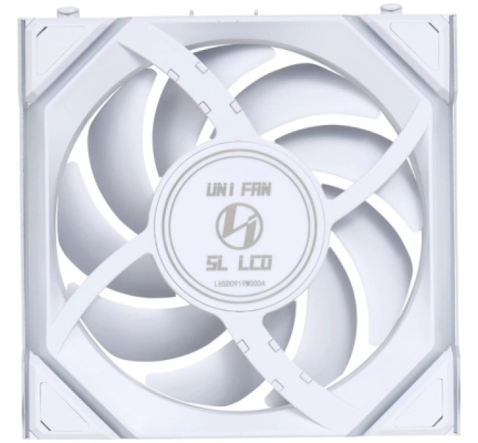 Lian Li Кулер до корпусу Lian Li Uni Fan SL WIRELESS LCD Reverse, 120-1 (G99.12RSLLCD1W1W.00)