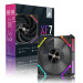 1stPlayer Кулер до корпусу 1stPlayer XF7 Black (XF7-BK-1IN1)
