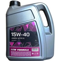 Моторна олива NEW FORMULA 15w-40 (SG/CD) кан. 4л ПЕ (3,6кг) (NF196254)