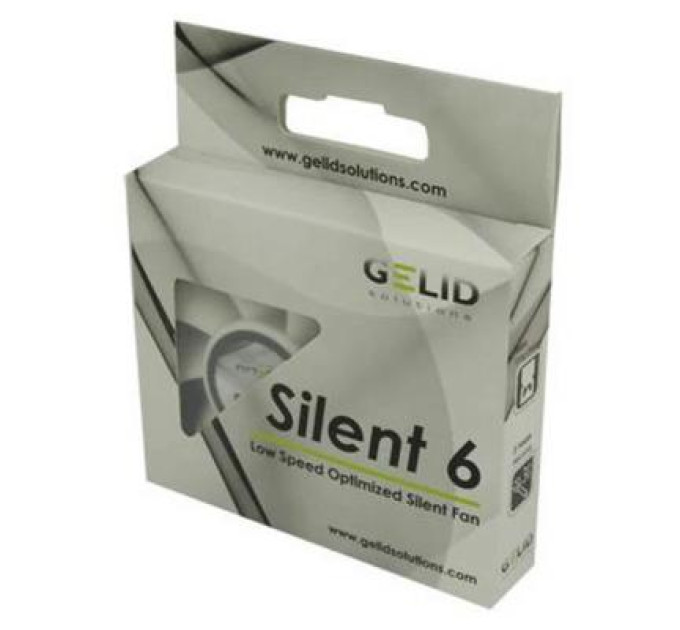 Gelid Solutions Кулер до корпусу Gelid Solutions Silent 6 60 mm (FN-SX06-32)