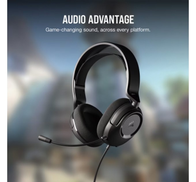 Навушники Corsair HS35 Surround v2 Multiplatform Gaming Carbon (CA-9011386-EU)