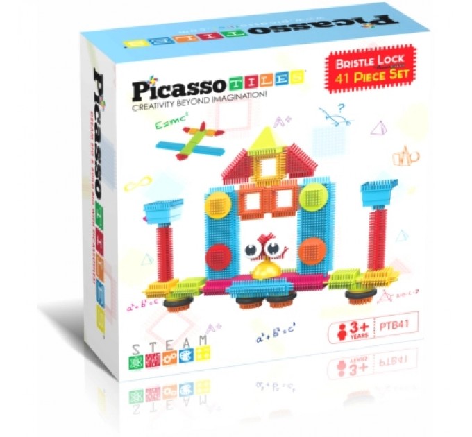 Конструктор Picasso Tiles Hedgehog Building Blocks Set 41 деталь (817338027384)