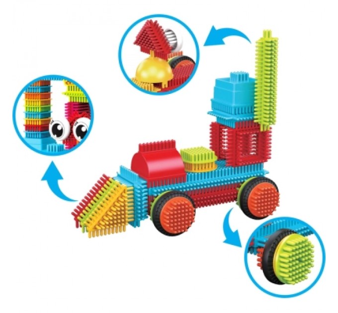 Конструктор Picasso Tiles Hedgehog Building Blocks Set 41 деталь (817338027384)