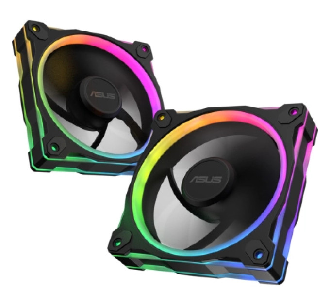 ASUS Кулер до корпусу ASUS PRIME MR120 REVERSE ARGB BLACK (90DA00L0-B09000)