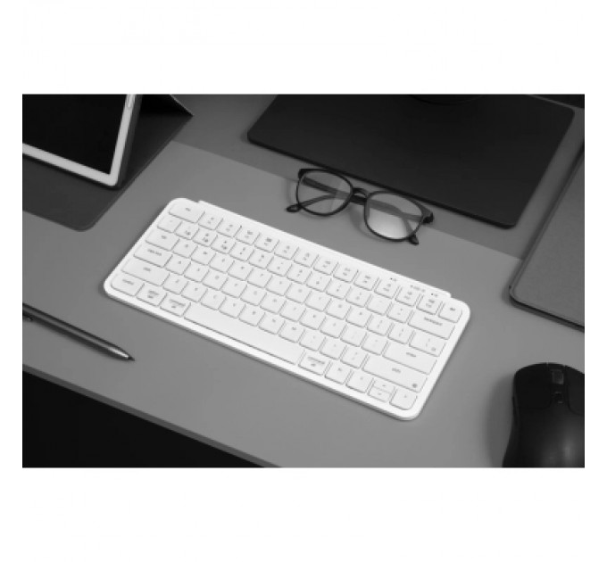 Клавіатура Keychron B1 Pro Wireless/Bluetooth/USB UA Ivory White (B1P-K8-UA)