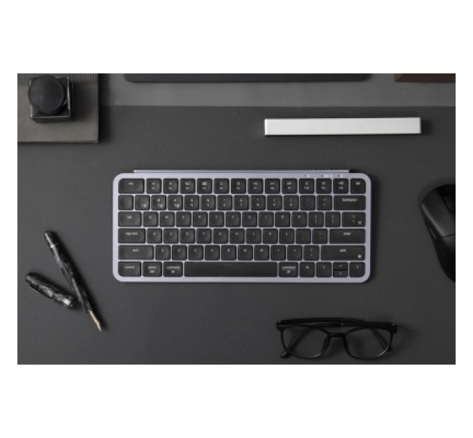 Клавіатура Keychron B1 Pro Wireless/Bluetooth/USB UA Space Gray (B1P-K1-UA)