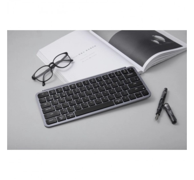 Клавіатура Keychron B1 Pro Wireless/Bluetooth/USB UA Space Gray (B1P-K1-UA)