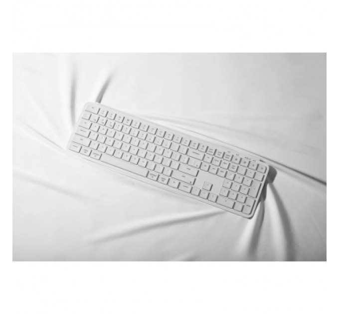 Клавіатура Keychron B6 Pro Wireless/Bluetooth/USB UA Ivory White (B6P-K8-UA)