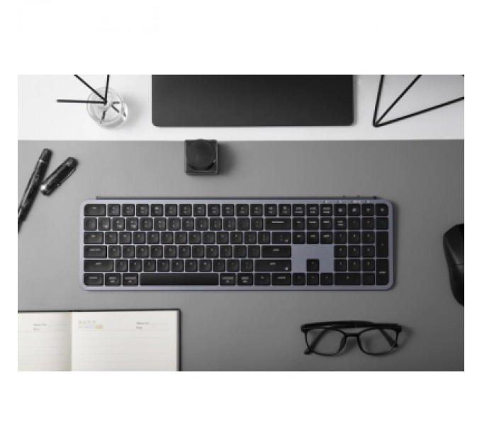 Клавіатура Keychron B6 Pro Wireless/Bluetooth/USB UA Space Gray (B6P-K1-UA)