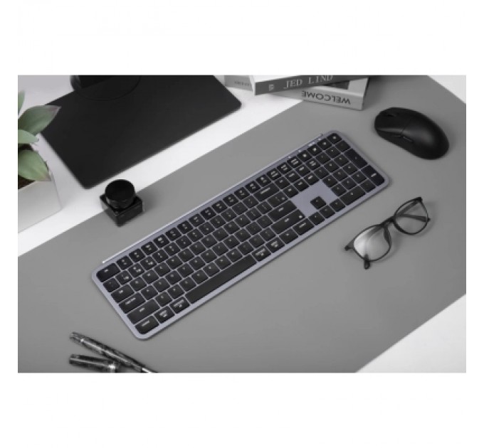 Клавіатура Keychron B6 Pro Wireless/Bluetooth/USB UA Space Gray (B6P-K1-UA)