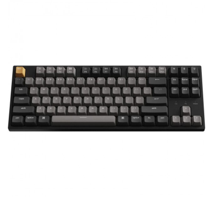 Клавіатура Keychron C1 Pro 87Key K pro Red RGB QMK/VIA Hot-swap USB UA Black (C1PM1_KEYCHRON)