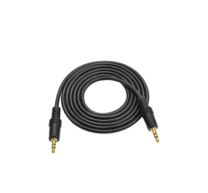 Voltronic Кабель мультимедійний 3.5mm M to 3.5mm M 3.0m black Voltronic (YT-AUXGJ(M)/(M)-3.0-B)