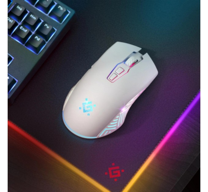 Мишка Defender Pandora GM-502 LED Wireless White (52502)