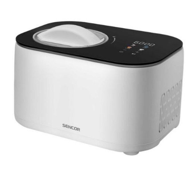Sencor Морозивниця Sencor Морозивниця Sencor 100Вт, чаша-1л, час приготув.-60хв, пластик (SIC3000WH)