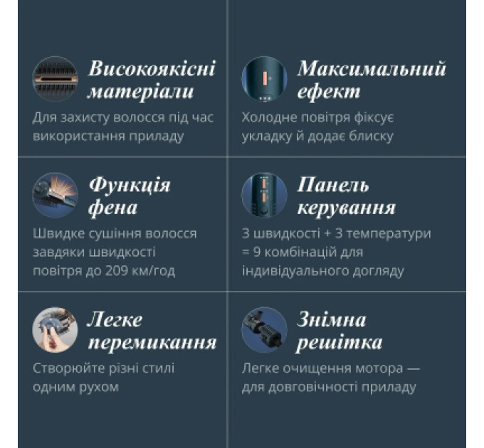 Rowenta Фен-щітка Rowenta UB9720E0