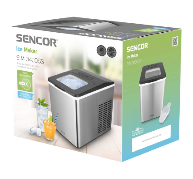 Sencor Льодогенератор побутовий Sencor SIM3400SS