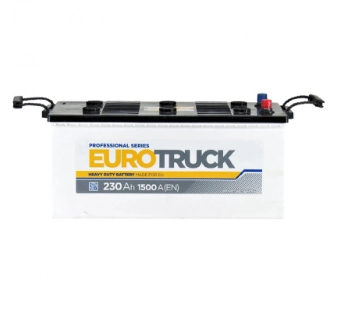 Акумулятор автомобільний EUROTRUCK 6СТ-230АЗ (3) (C) 1500А 12V (E)