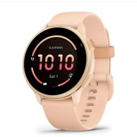 Смарт-годинник Garmin vivoactive 6, Pink Dawn/P. Dawn Metallic, GPS смарт-годинник (010-02985-03)