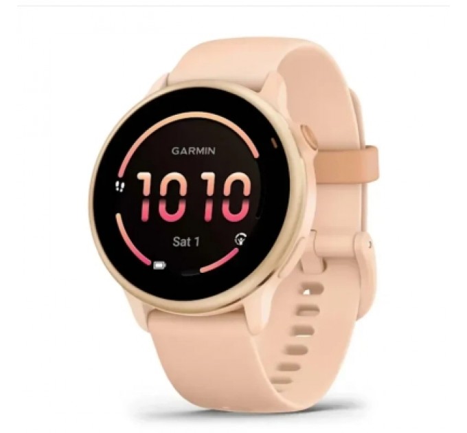 Смарт-годинник Garmin vivoactive 6, Pink Dawn/P. Dawn Metallic, GPS смарт-годинник (010-02985-03)