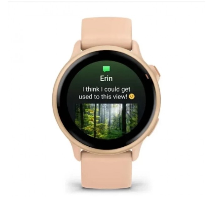 Смарт-годинник Garmin vivoactive 6, Pink Dawn/P. Dawn Metallic, GPS смарт-годинник (010-02985-03)