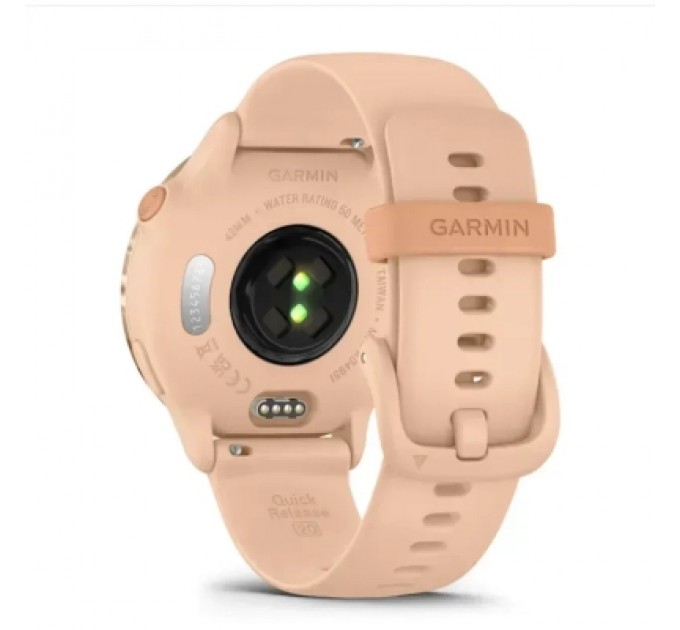 Смарт-годинник Garmin vivoactive 6, Pink Dawn/P. Dawn Metallic, GPS смарт-годинник (010-02985-03)