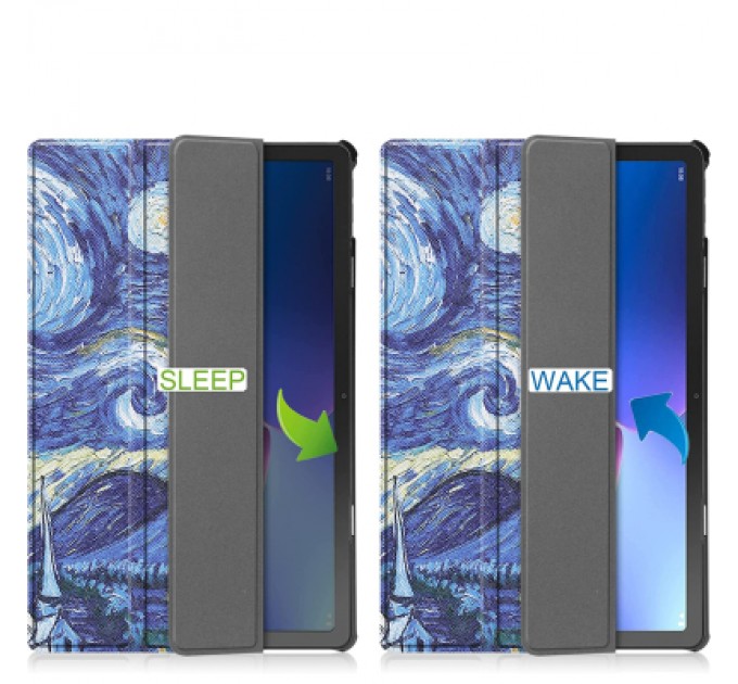 BeCover Чохол до планшета BeCover Smart Case Lenovo Tab M10 Plus TB-125F (3rd Gen)/K10 Pro TB-226 10.61" Night (708315)