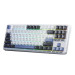 Aula Клавіатура Aula F87 Gasket Greywood V3 Wireless/Bluetooth/USB UA White (6948391208602)