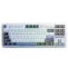 Aula Клавіатура Aula F87 Gasket Greywood V3 Wireless/Bluetooth/USB UA White (6948391208602)