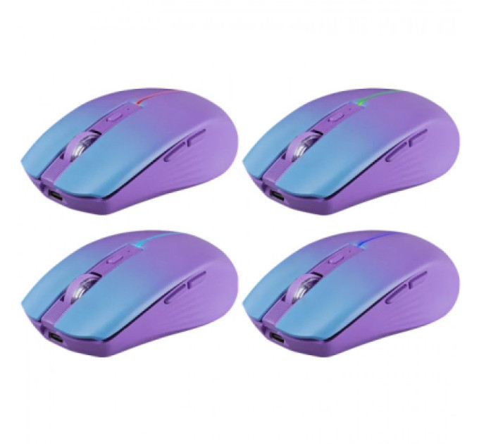 Defender Мишка Defender Mystery MM301 LED Wireless/Bluetooth Violet (52301)