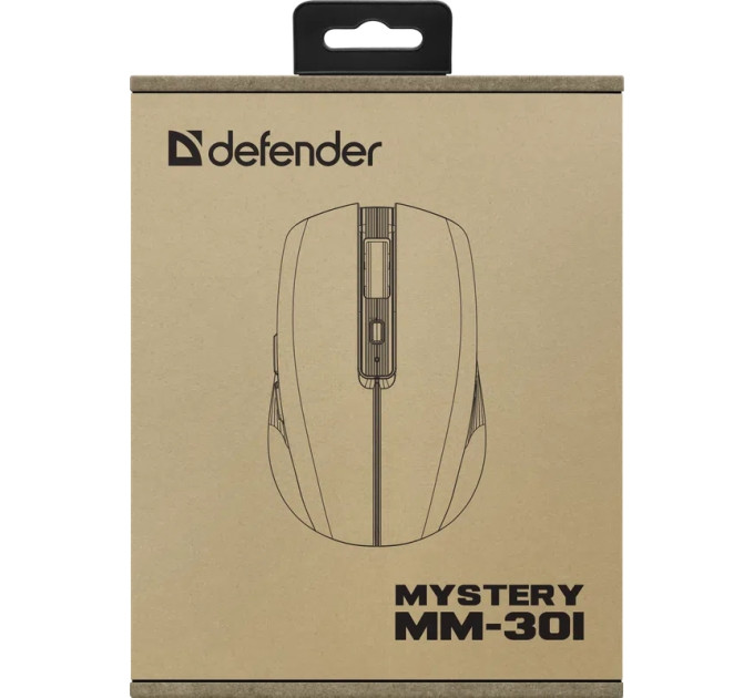 Defender Мишка Defender Mystery MM301 LED Wireless/Bluetooth Violet (52301)