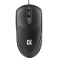 Defender Мишка Defender Trace MB989 USB Black (52989)