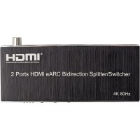 Розгалужувач PowerPlant 2 Ports HDMI eARC (CA914906)
