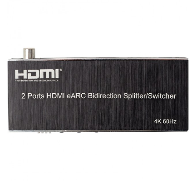 Розгалужувач PowerPlant 2 Ports HDMI eARC (CA914906)